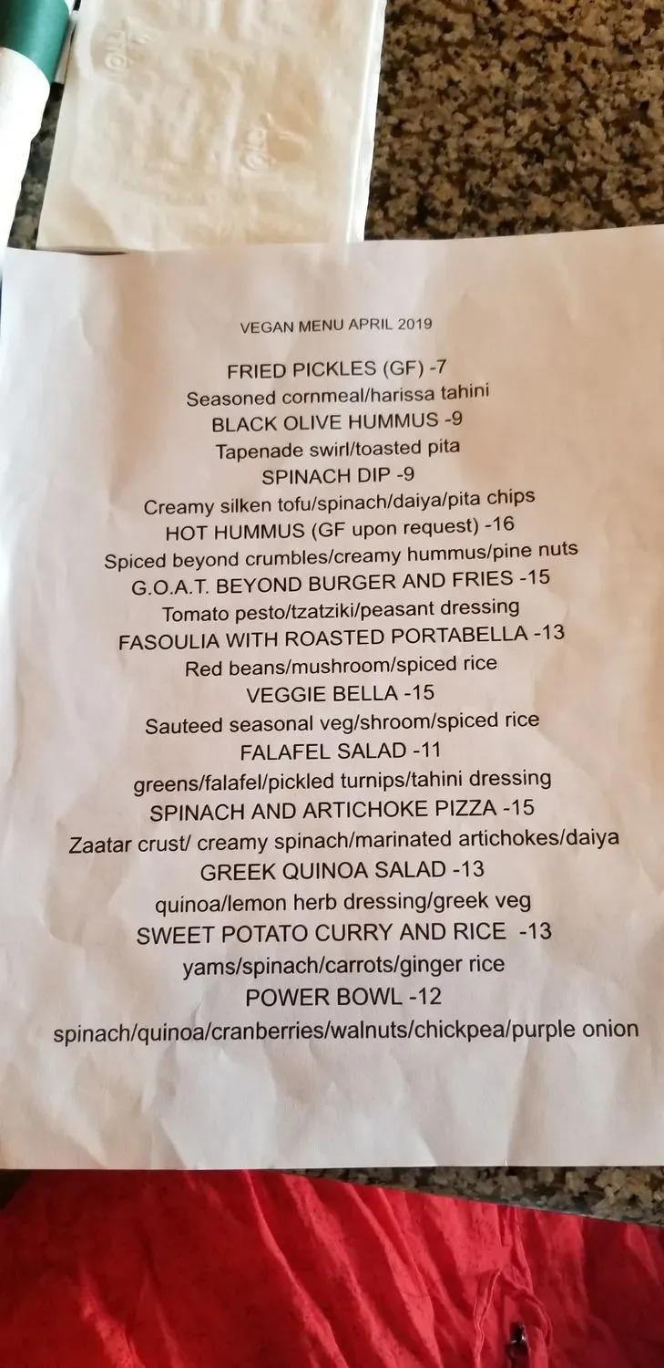 Menu 6