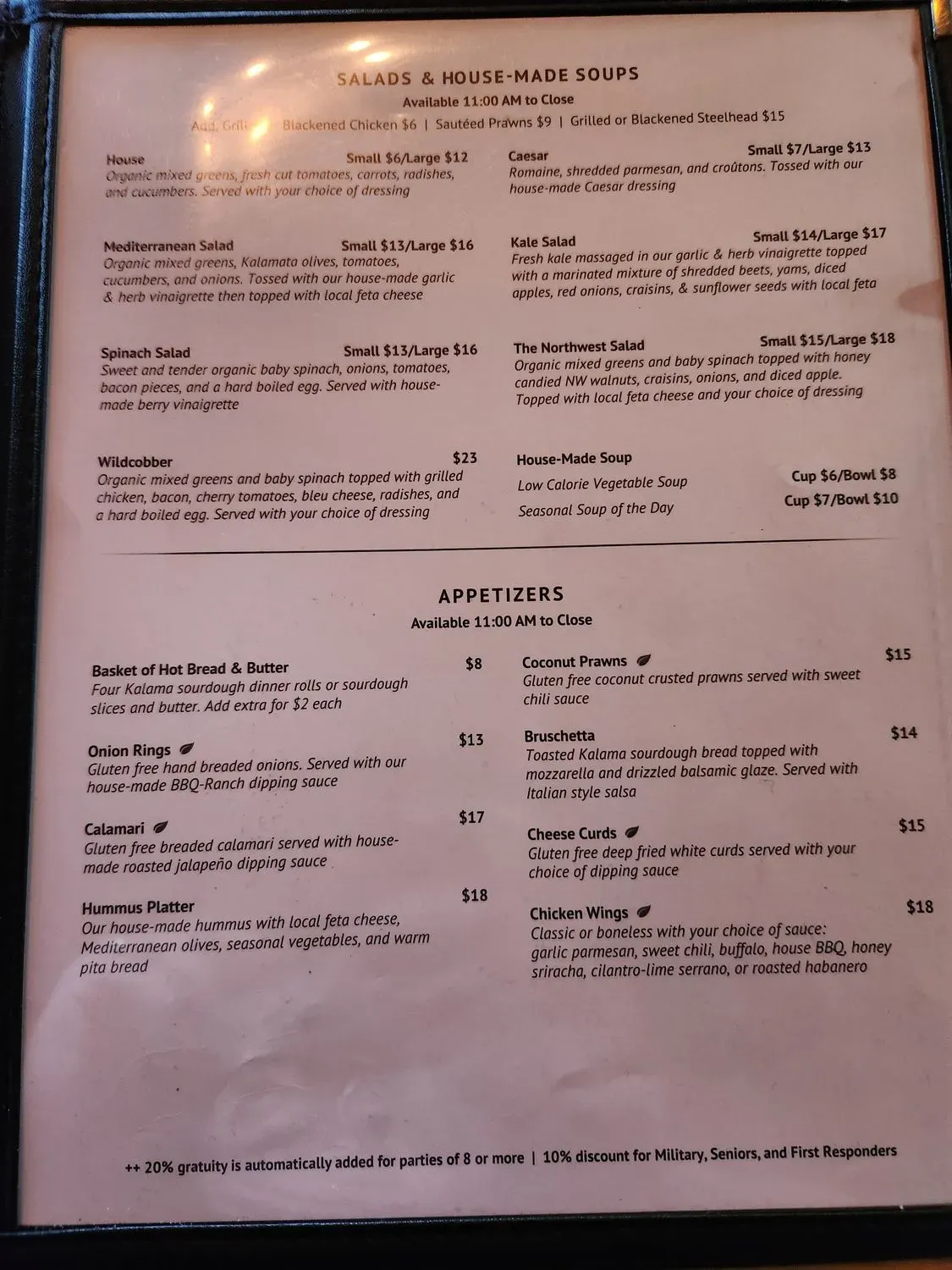 Menu 6