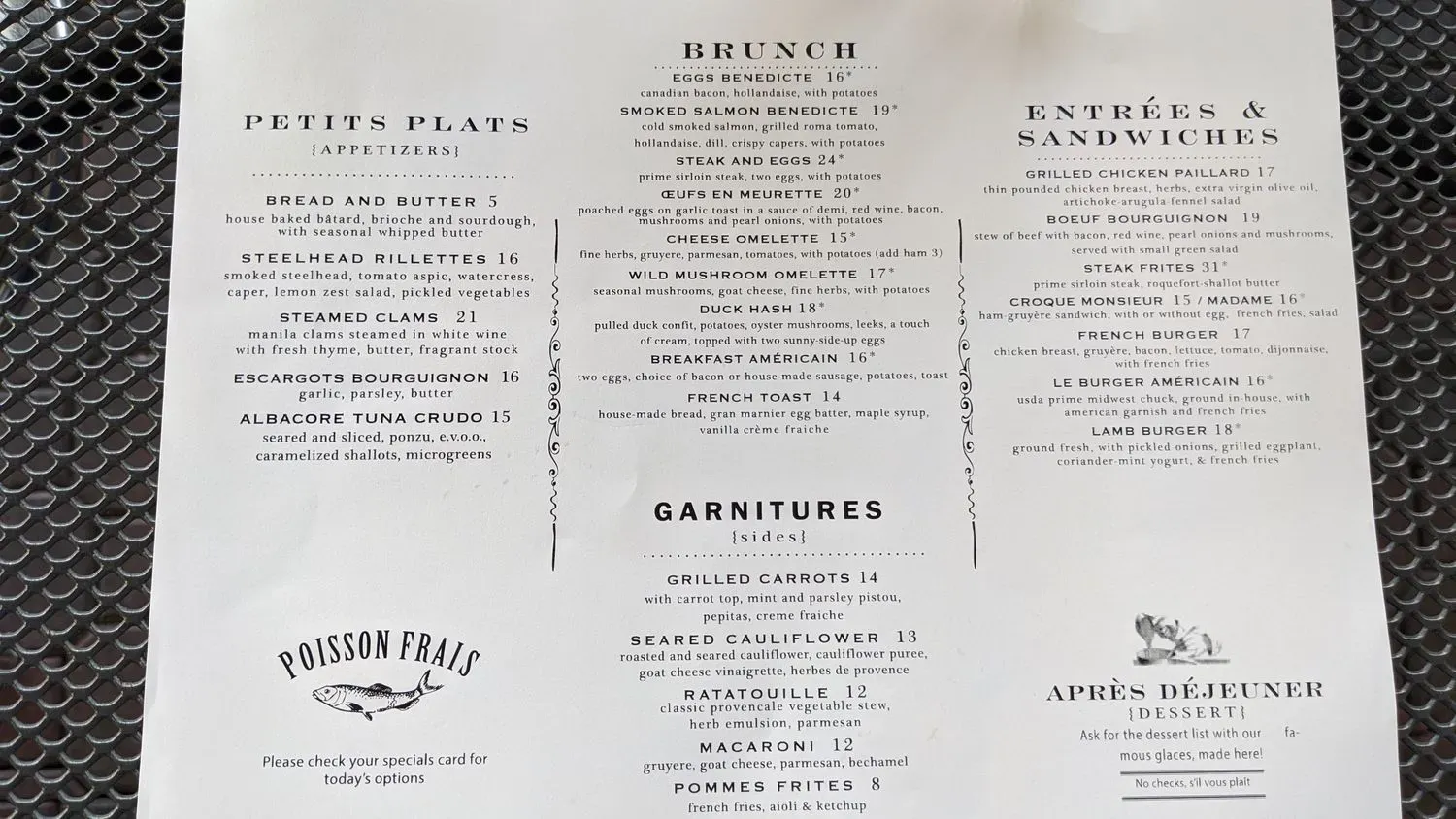 Menu 4