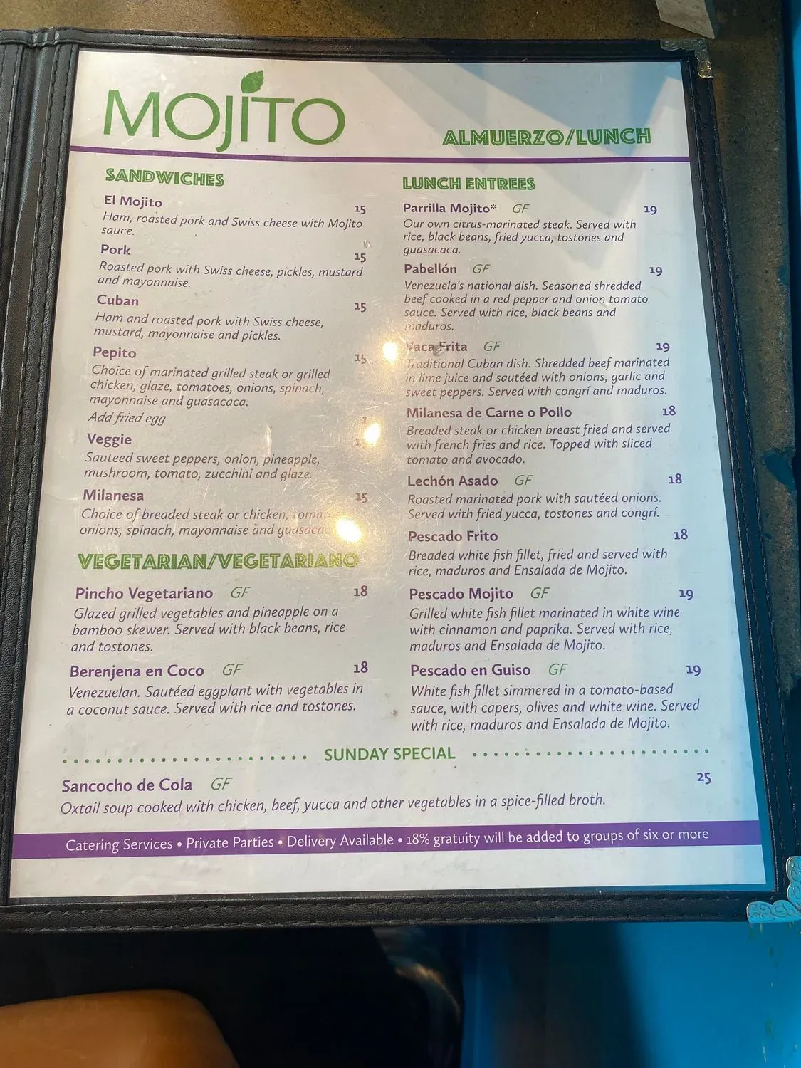 Menu 6