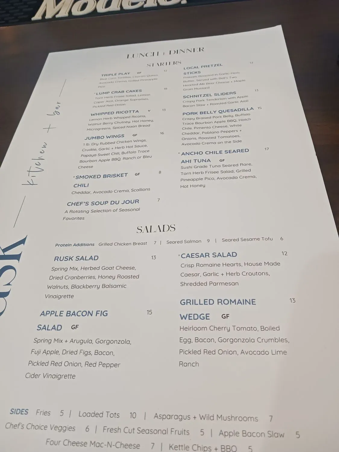 Menu 3