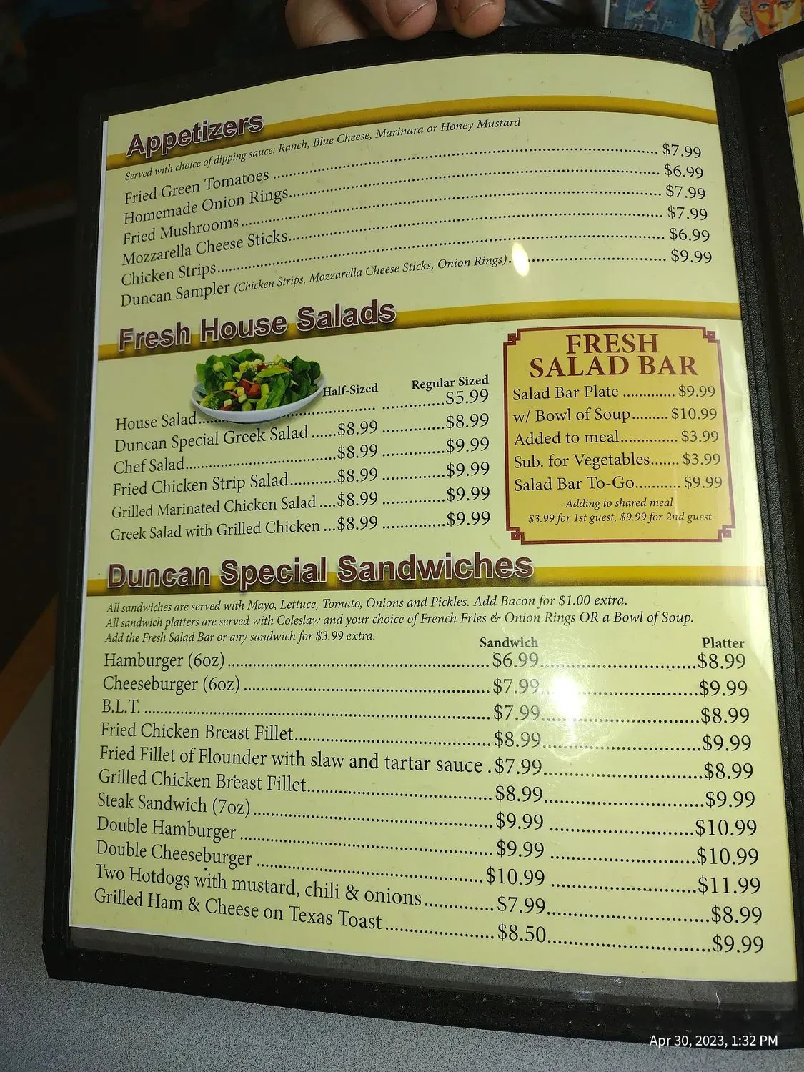 Menu 4