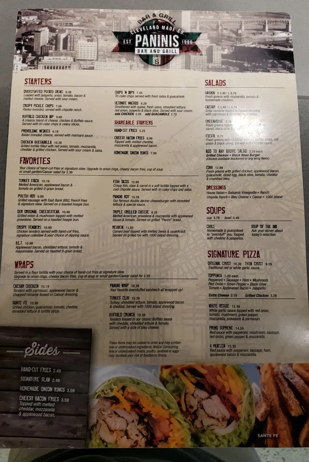 Menu 6