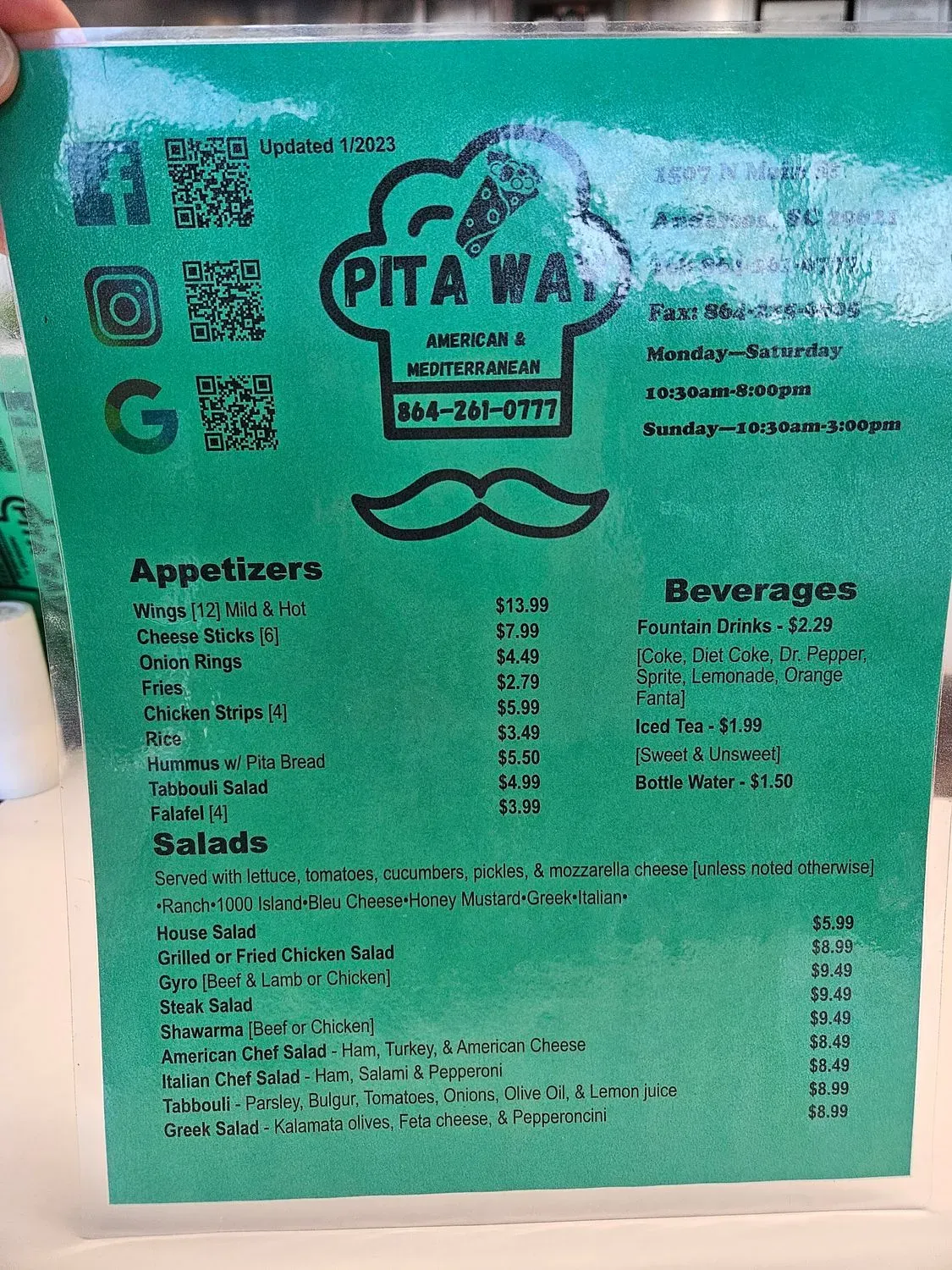 Menu 3