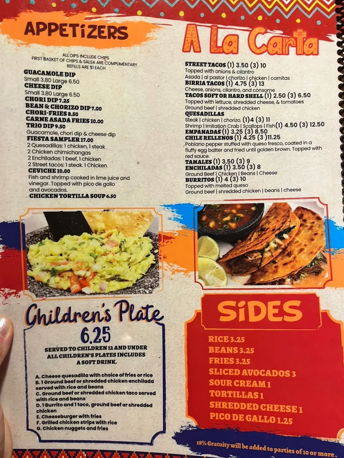 Menu 6