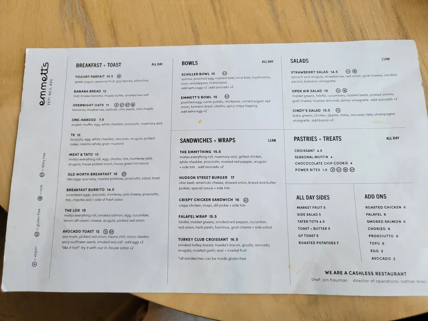 Menu 3