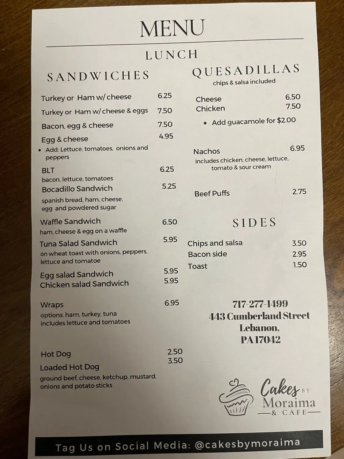 Menu 3