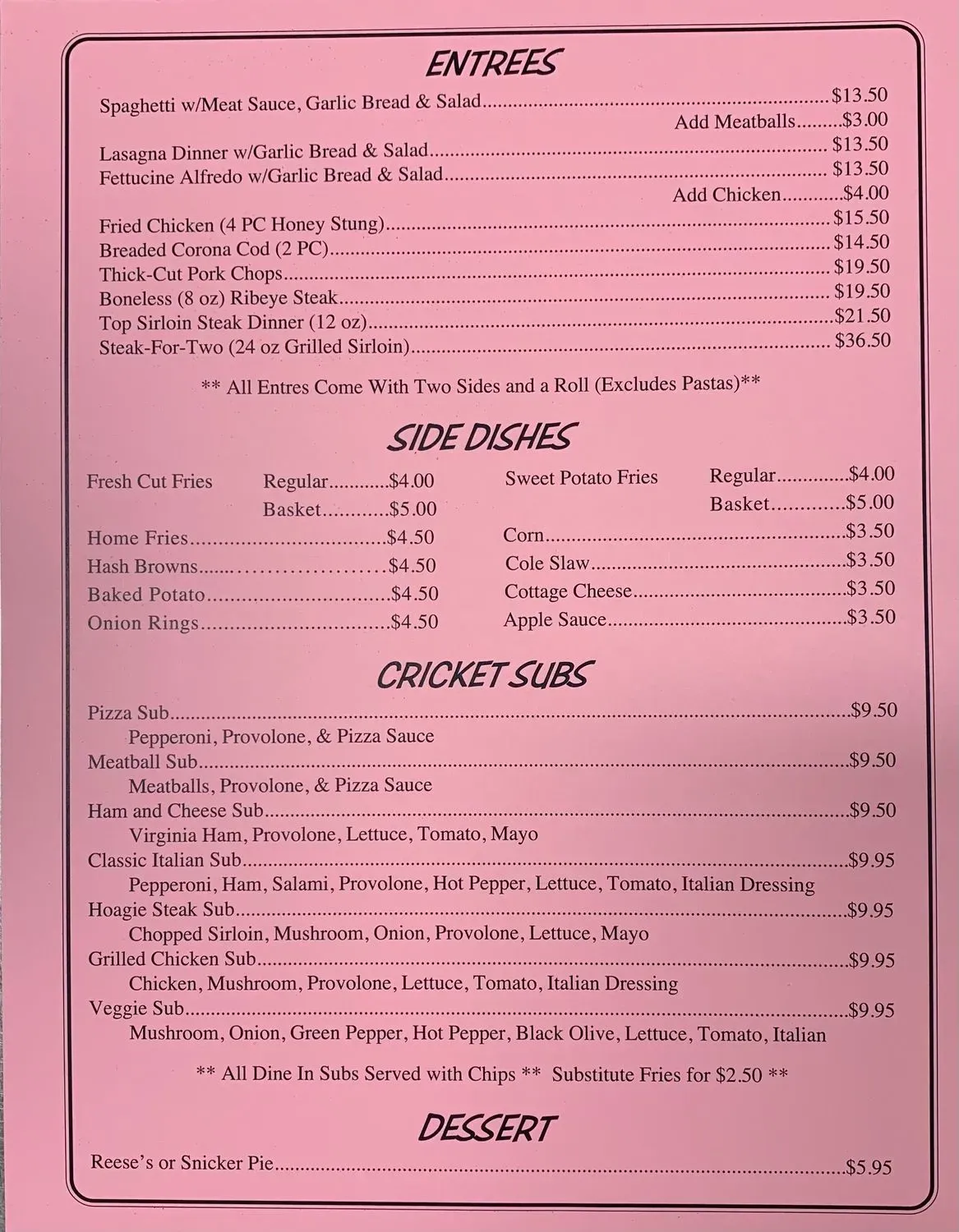 Menu 3