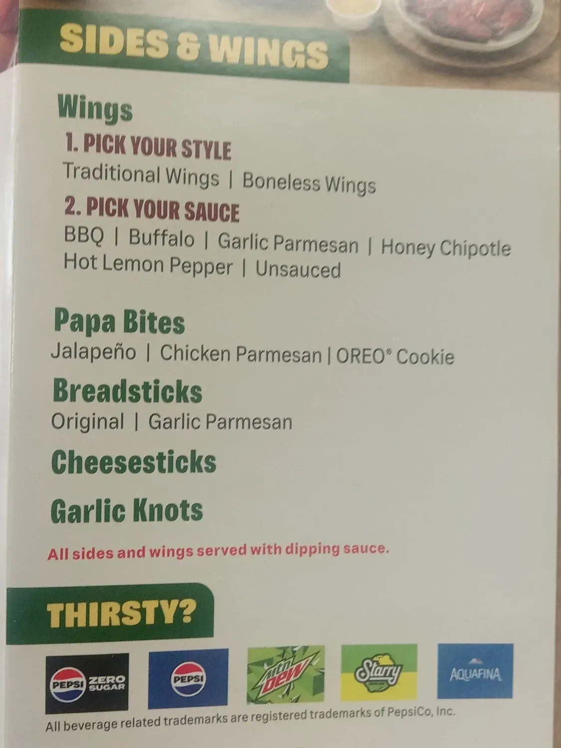 Menu 3