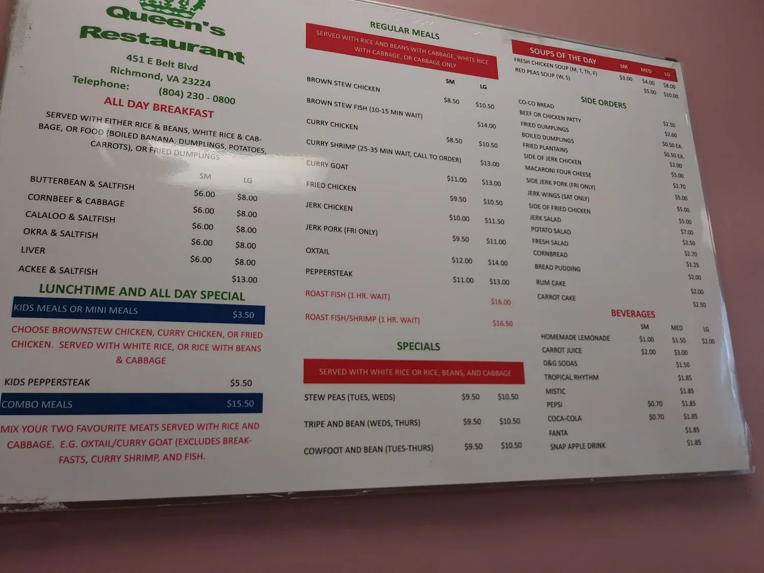 Menu 3