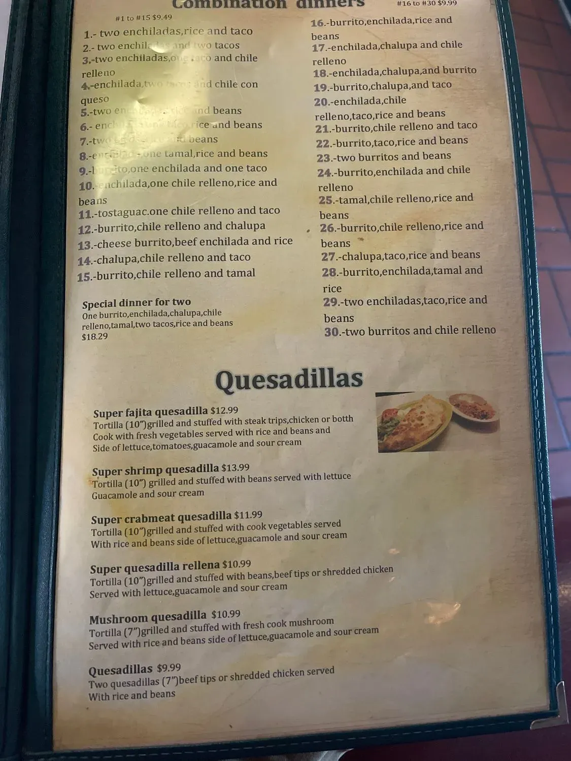 Menu 3