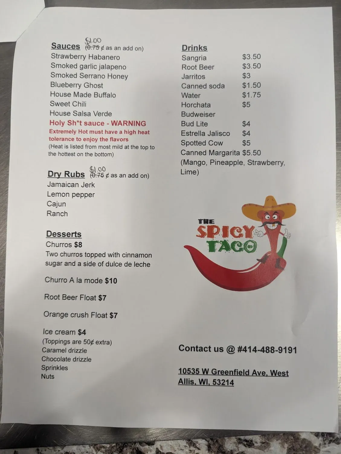 Menu 4