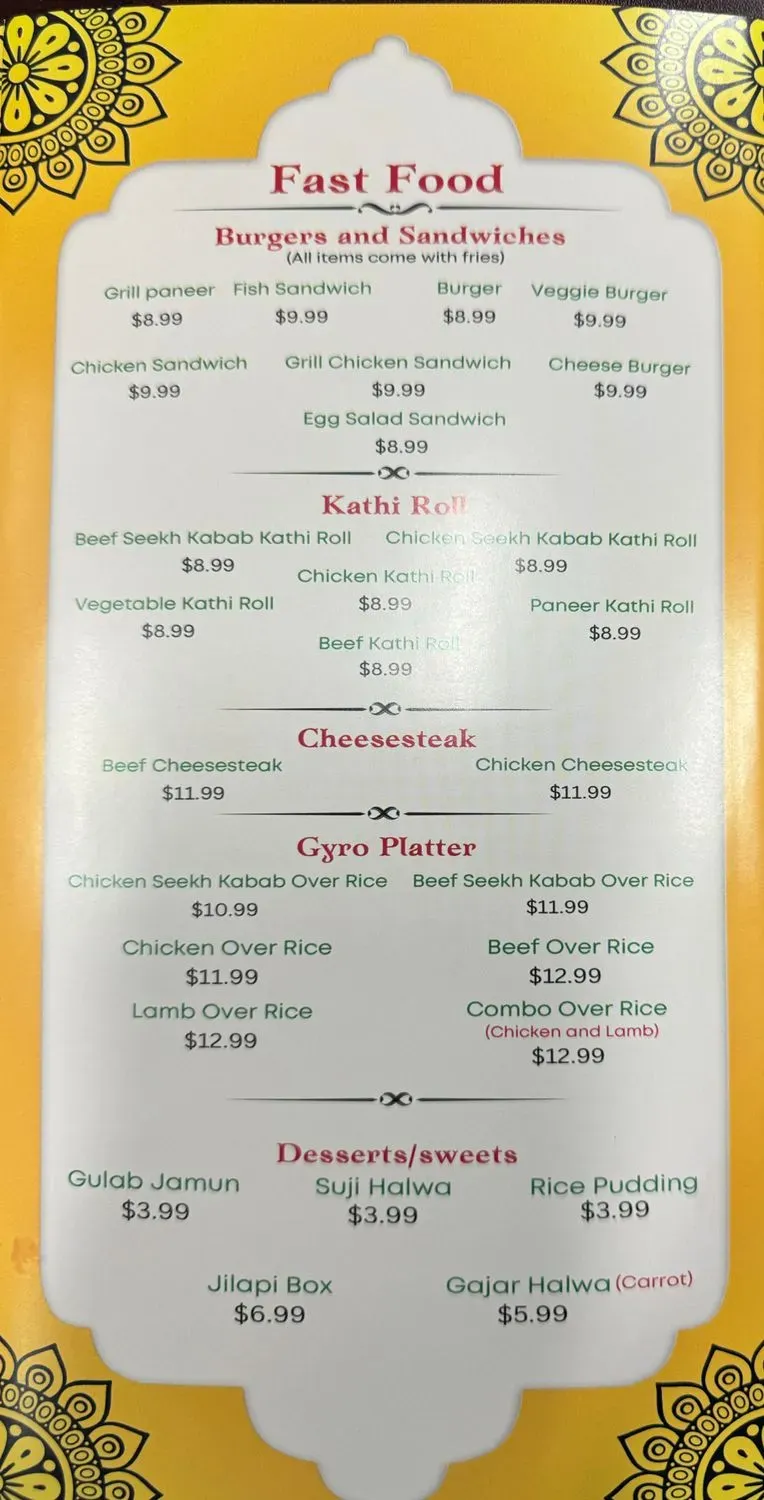 Menu 4