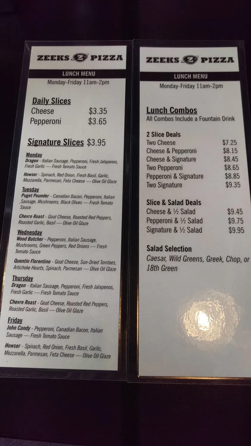 Menu 4