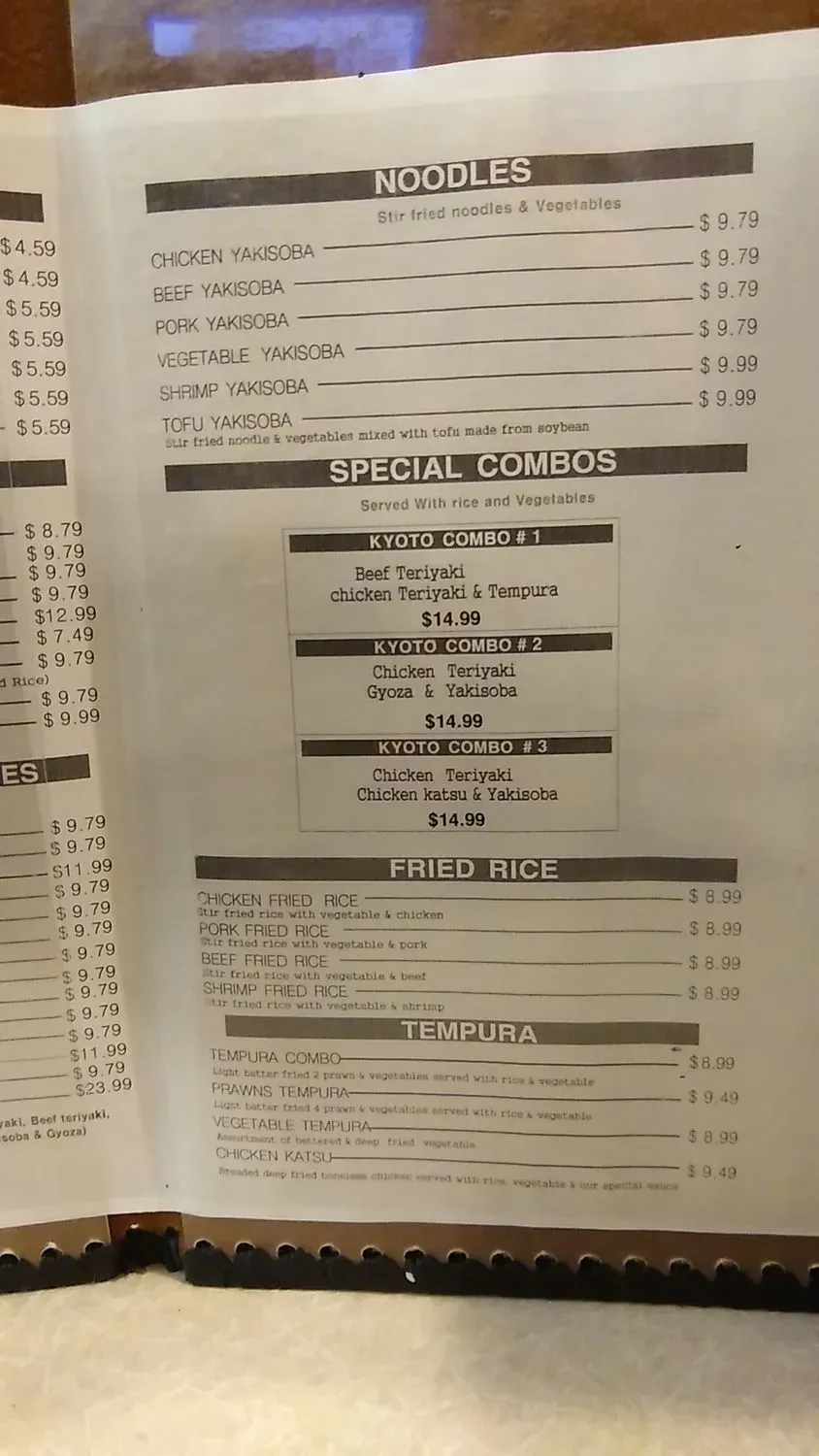 Menu 6