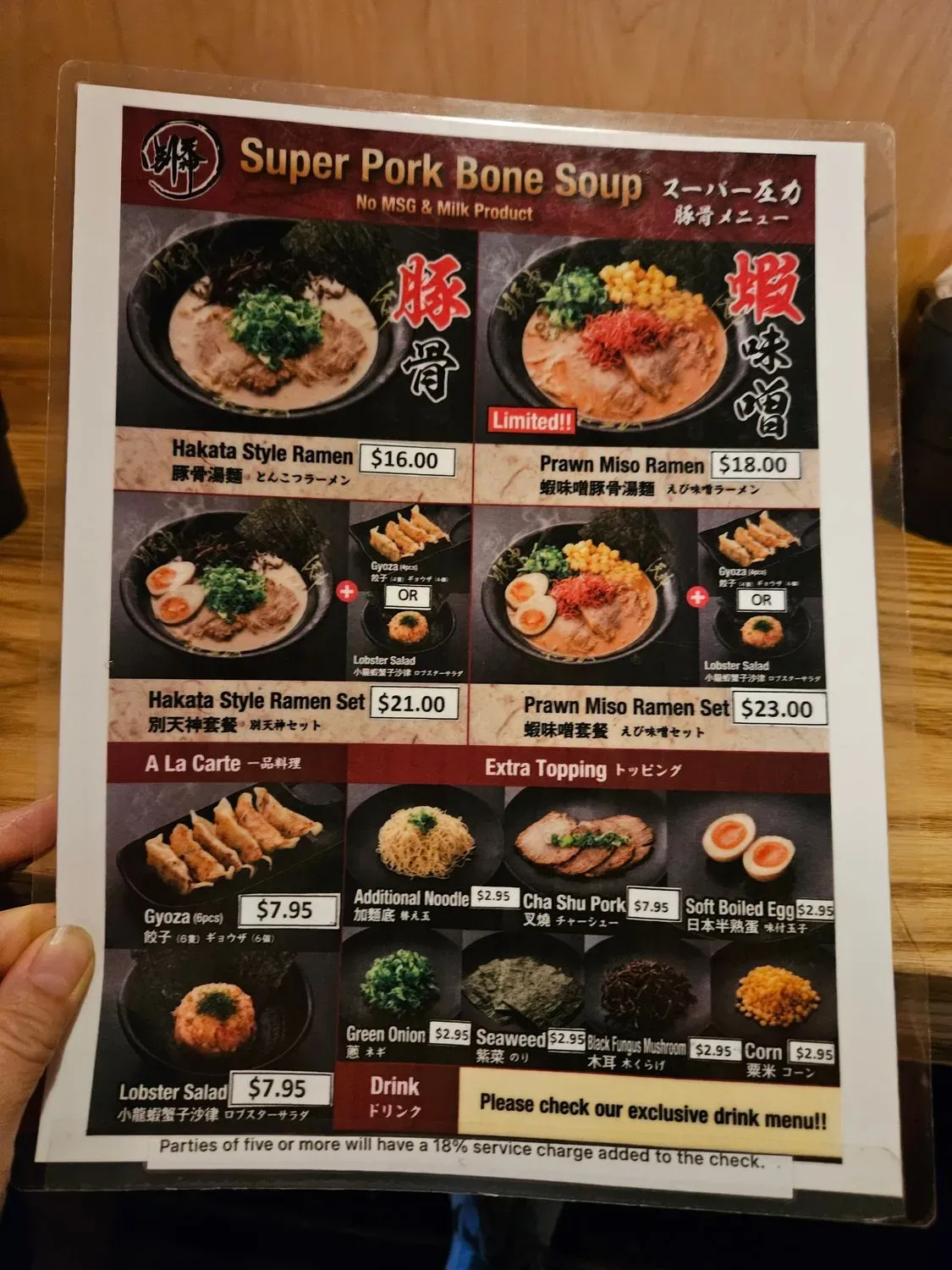 Menu 4