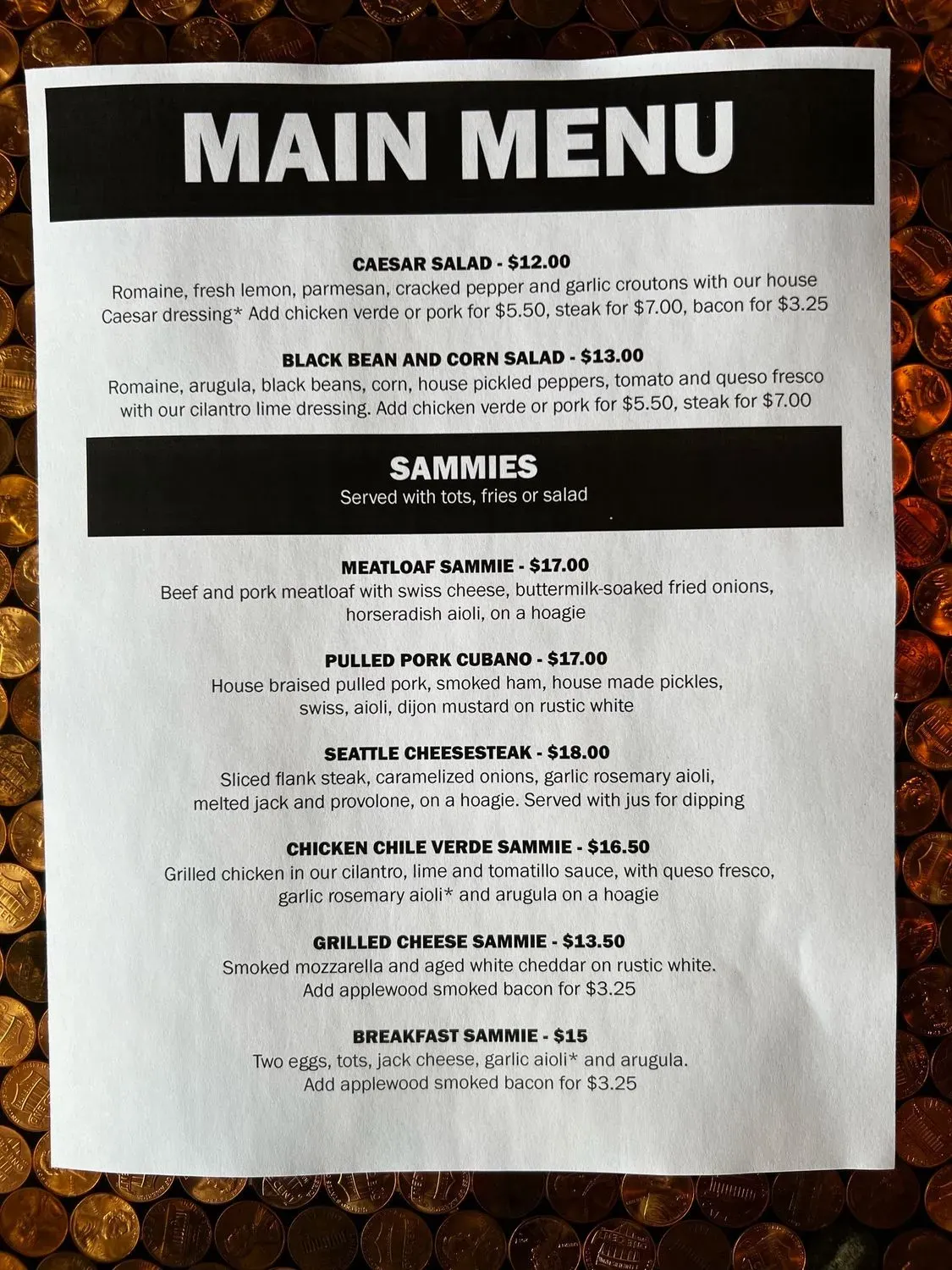 Menu 3