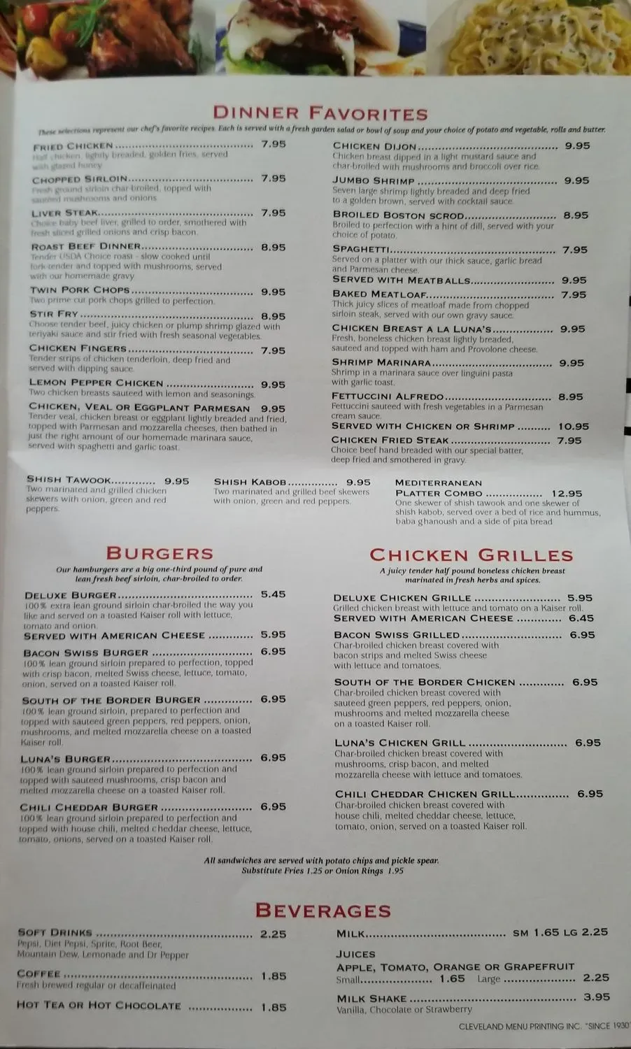 Menu 6