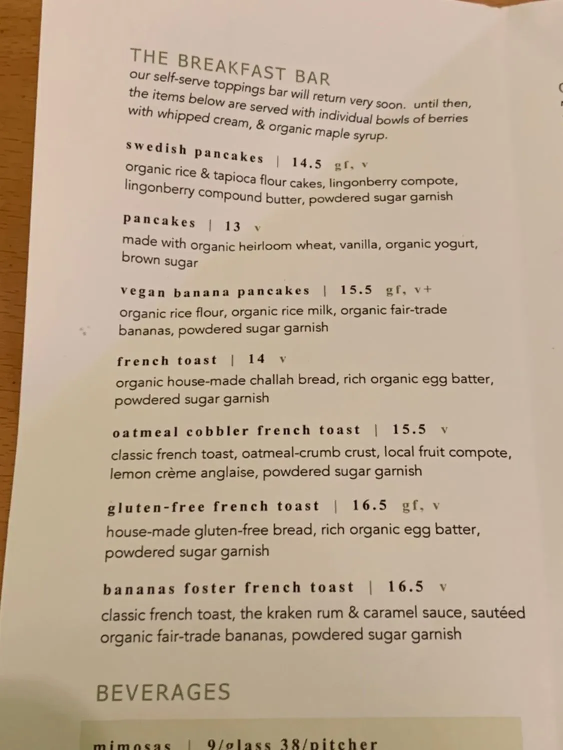 Menu 4