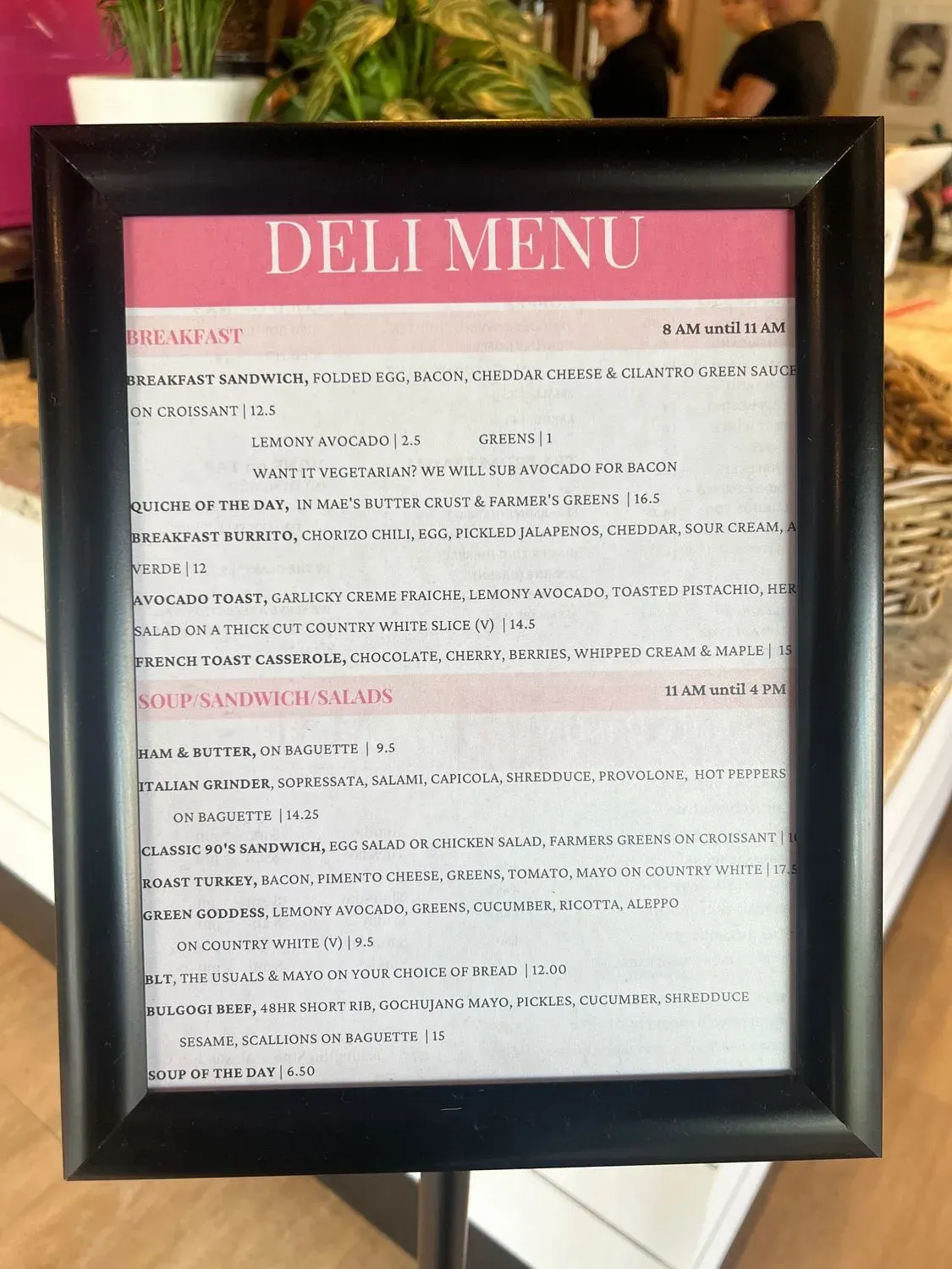 Menu 4