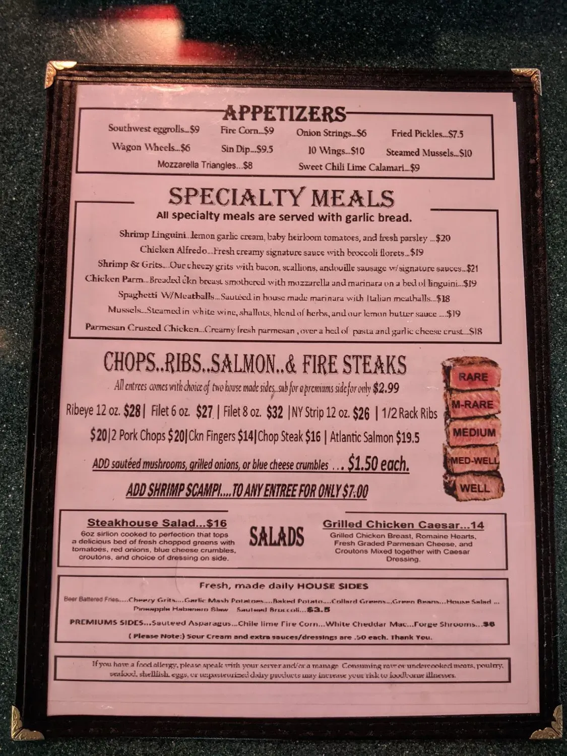 Menu 6