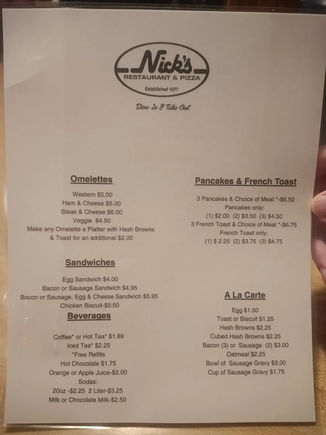 Menu 3