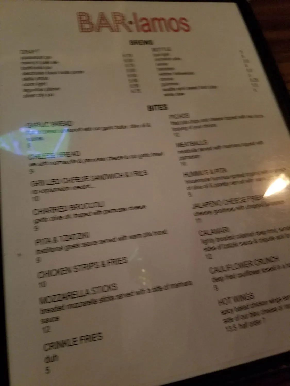 Menu 4