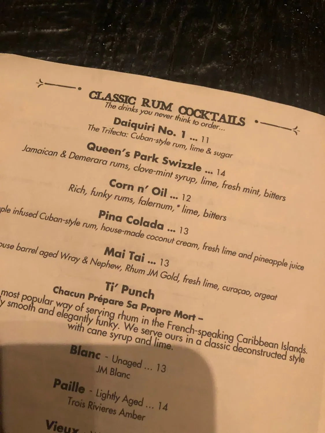 Menu 6