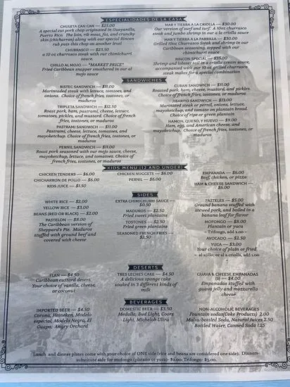 Menu 6