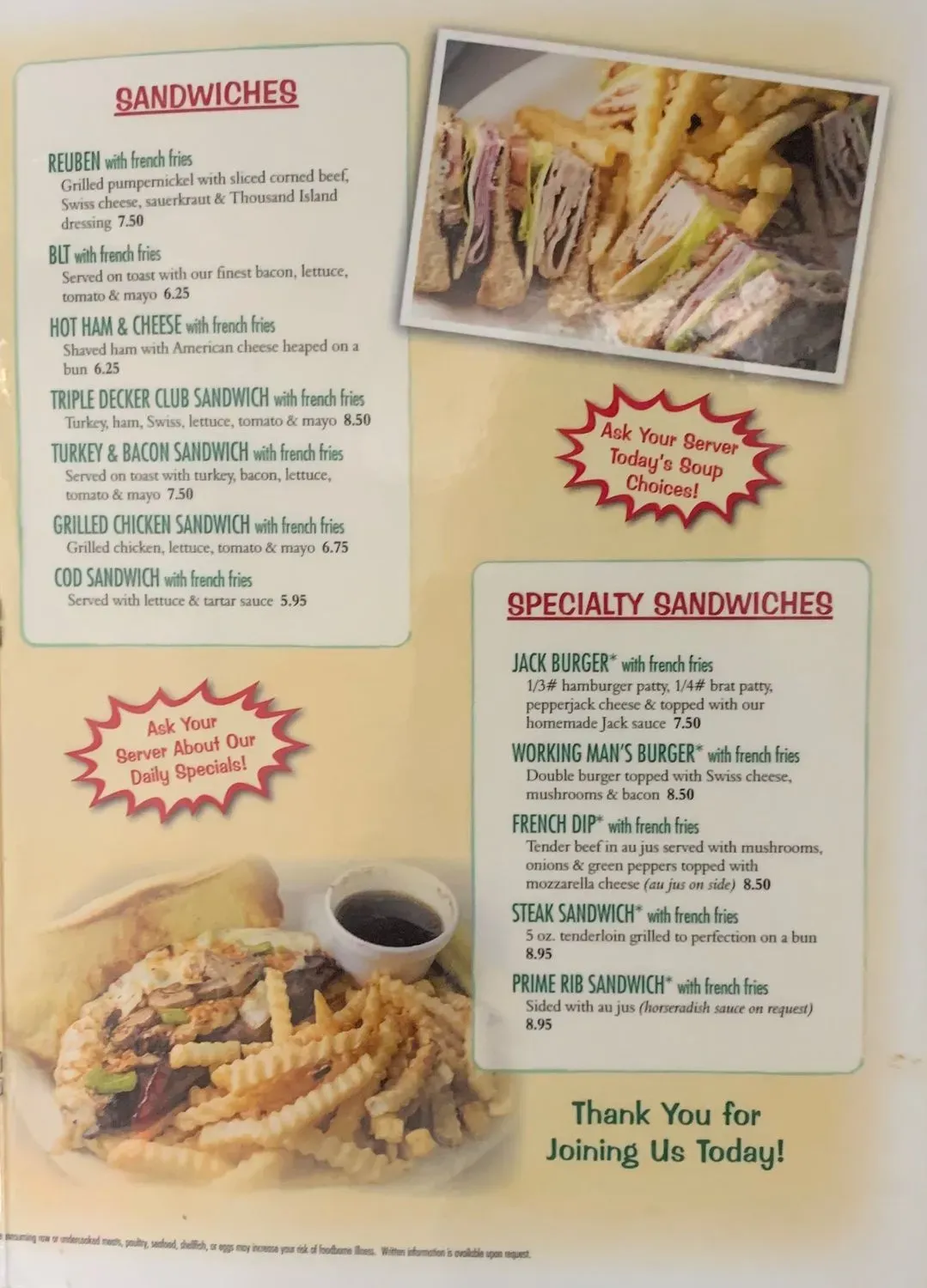 Menu 6