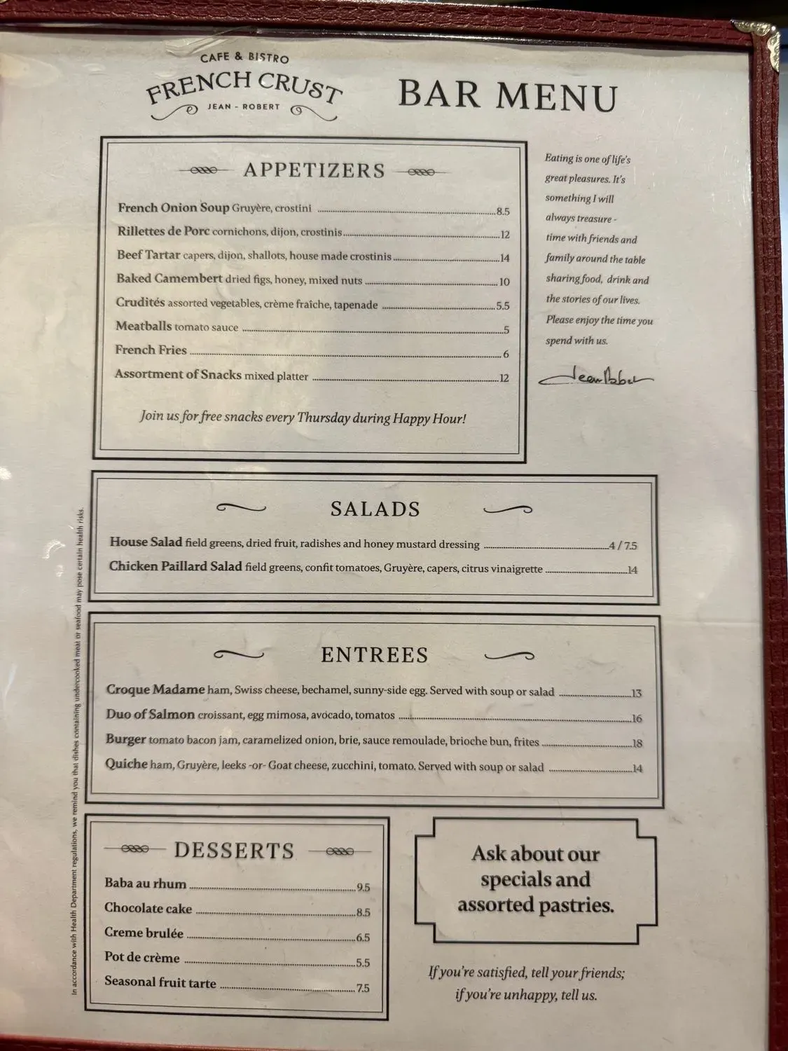 Menu 4