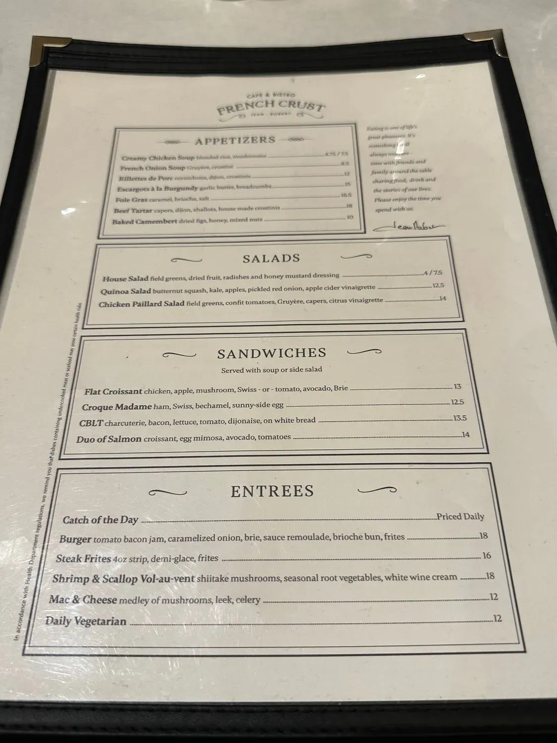 Menu 6