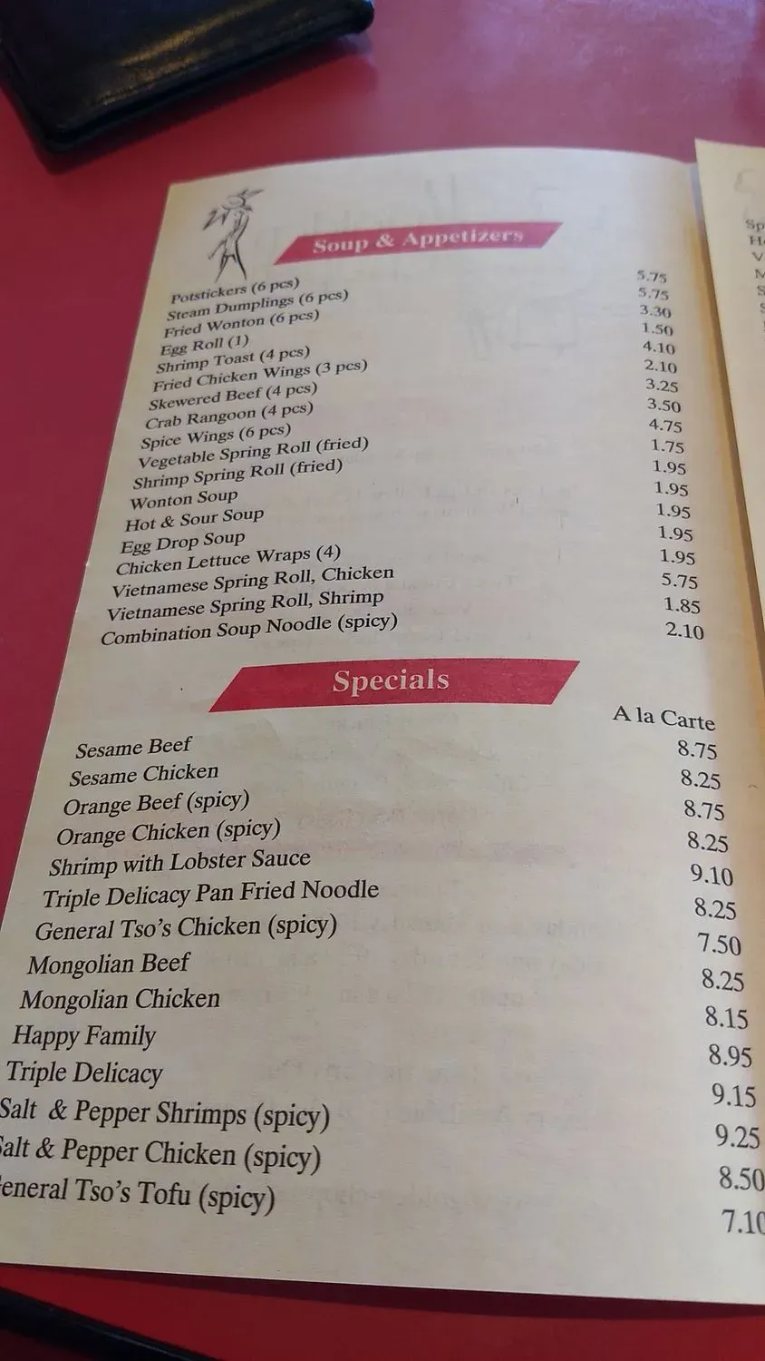 Menu 4