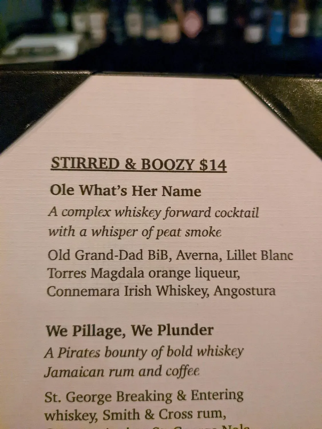 Menu 6