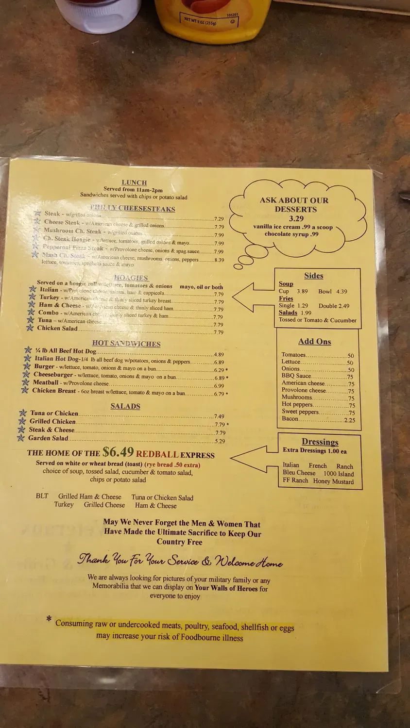 Menu 4