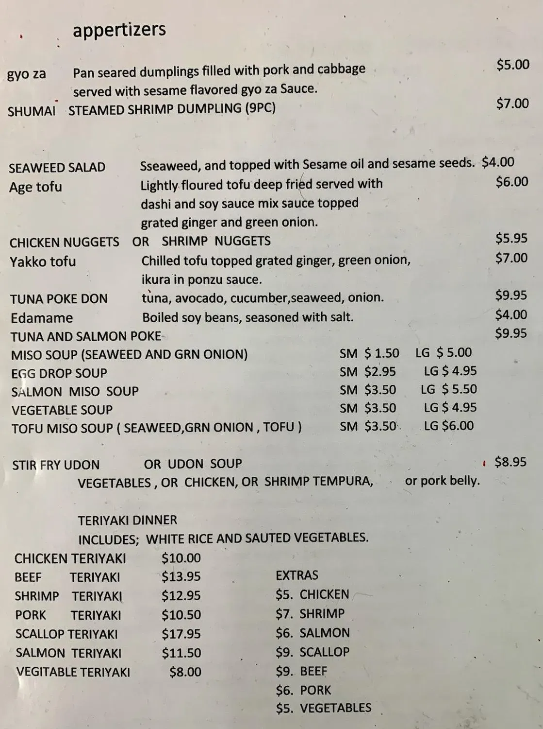 Menu 3