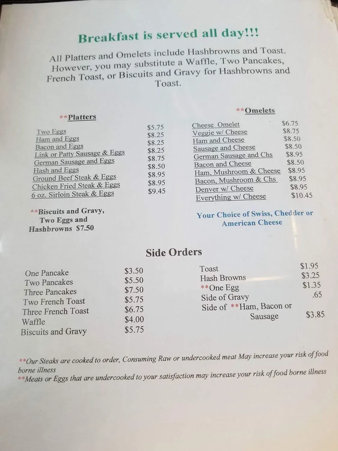 Menu 3