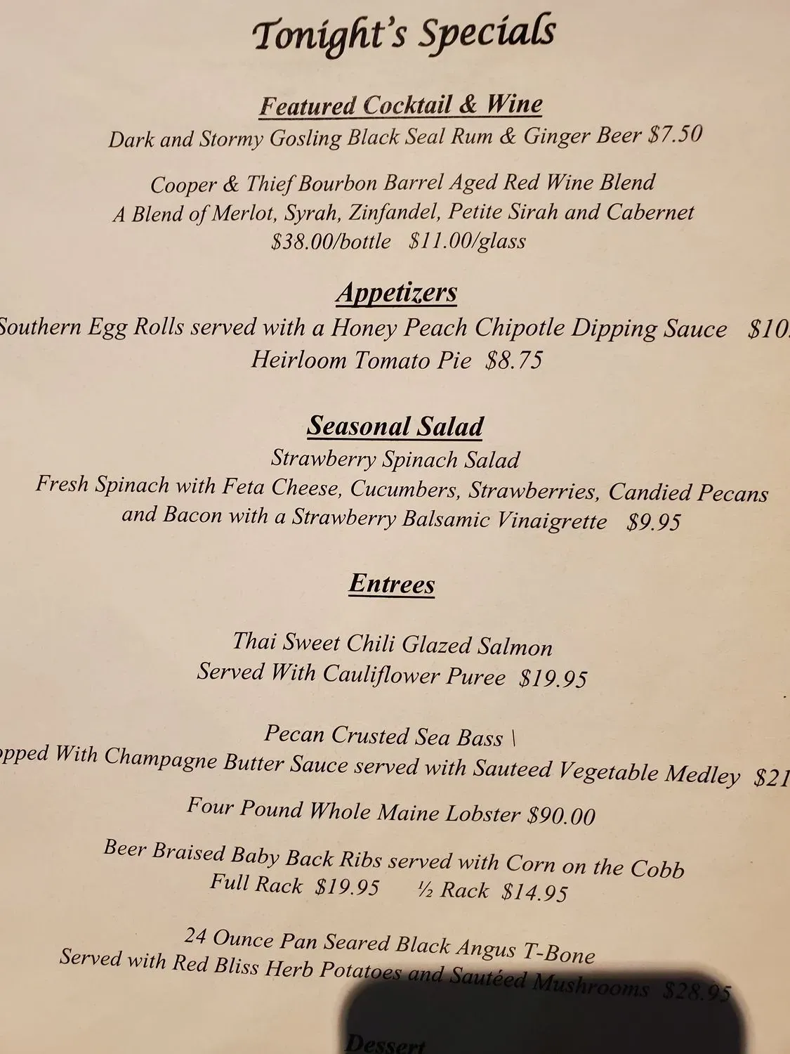 Menu 6