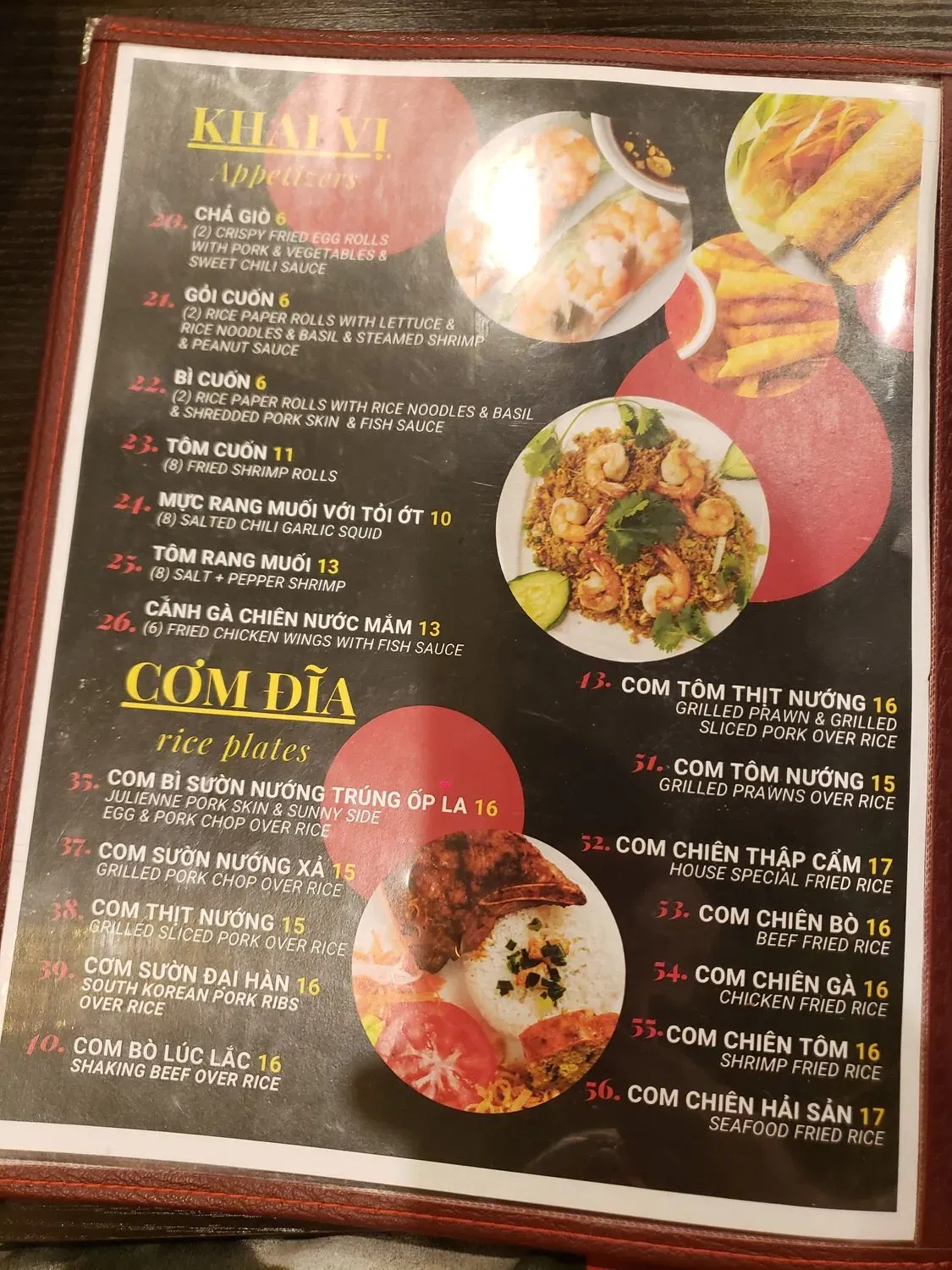 Menu 4