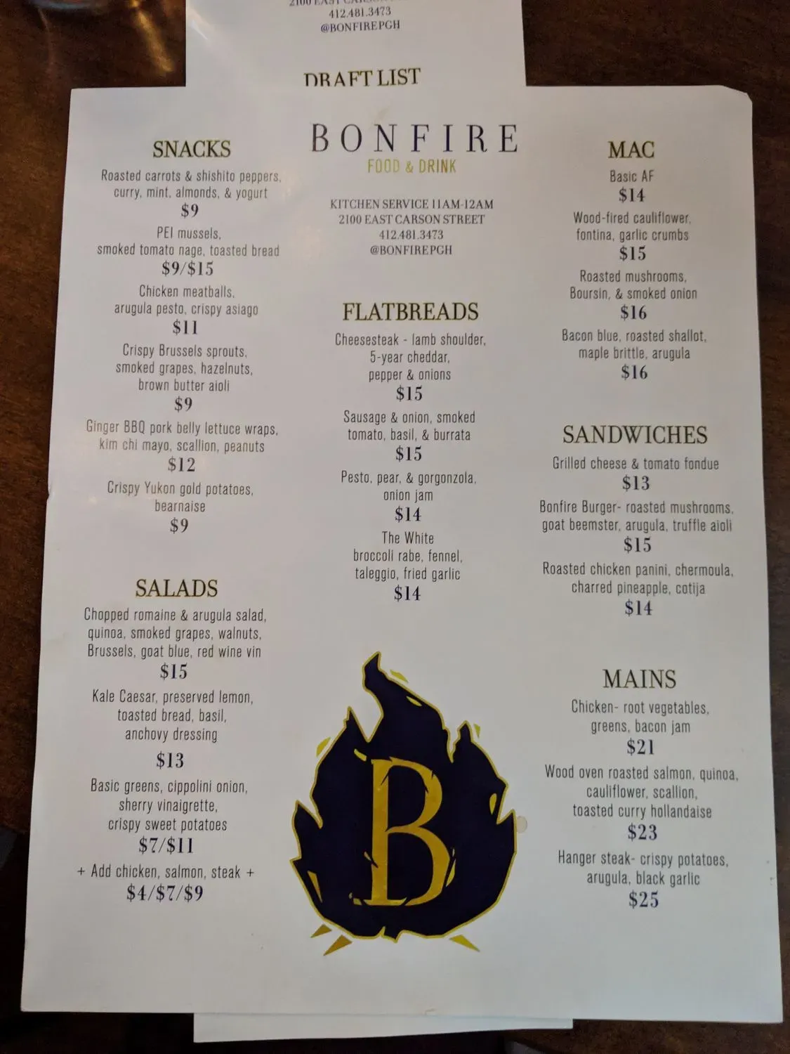 Menu 3