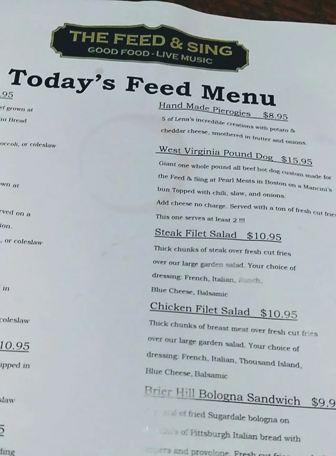 Menu 3
