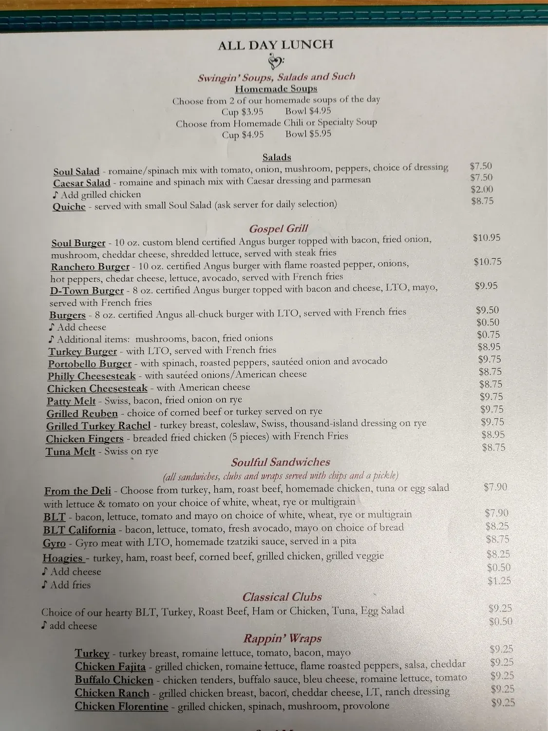 Menu 3