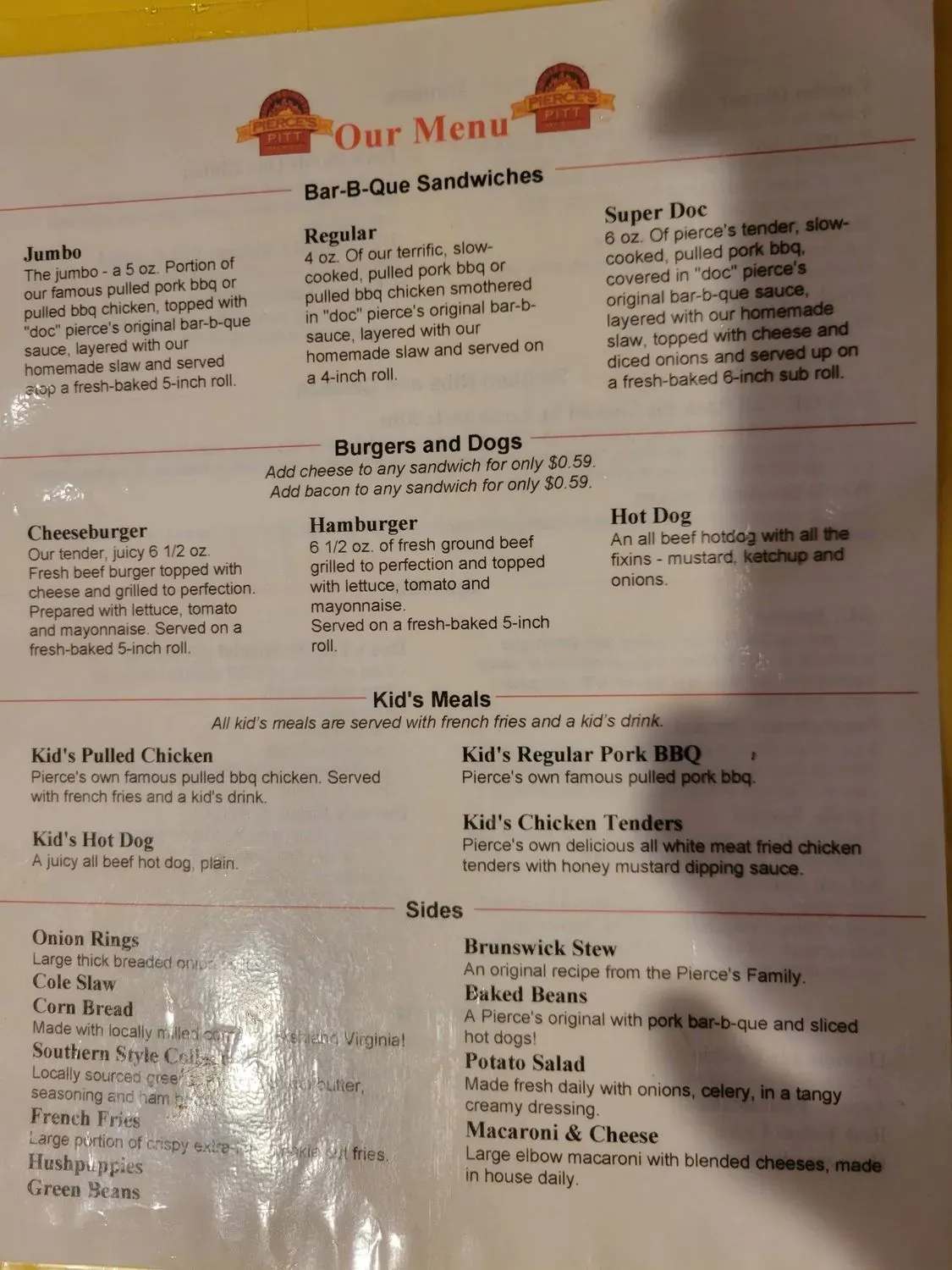 Menu 4