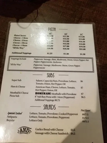 Menu 4