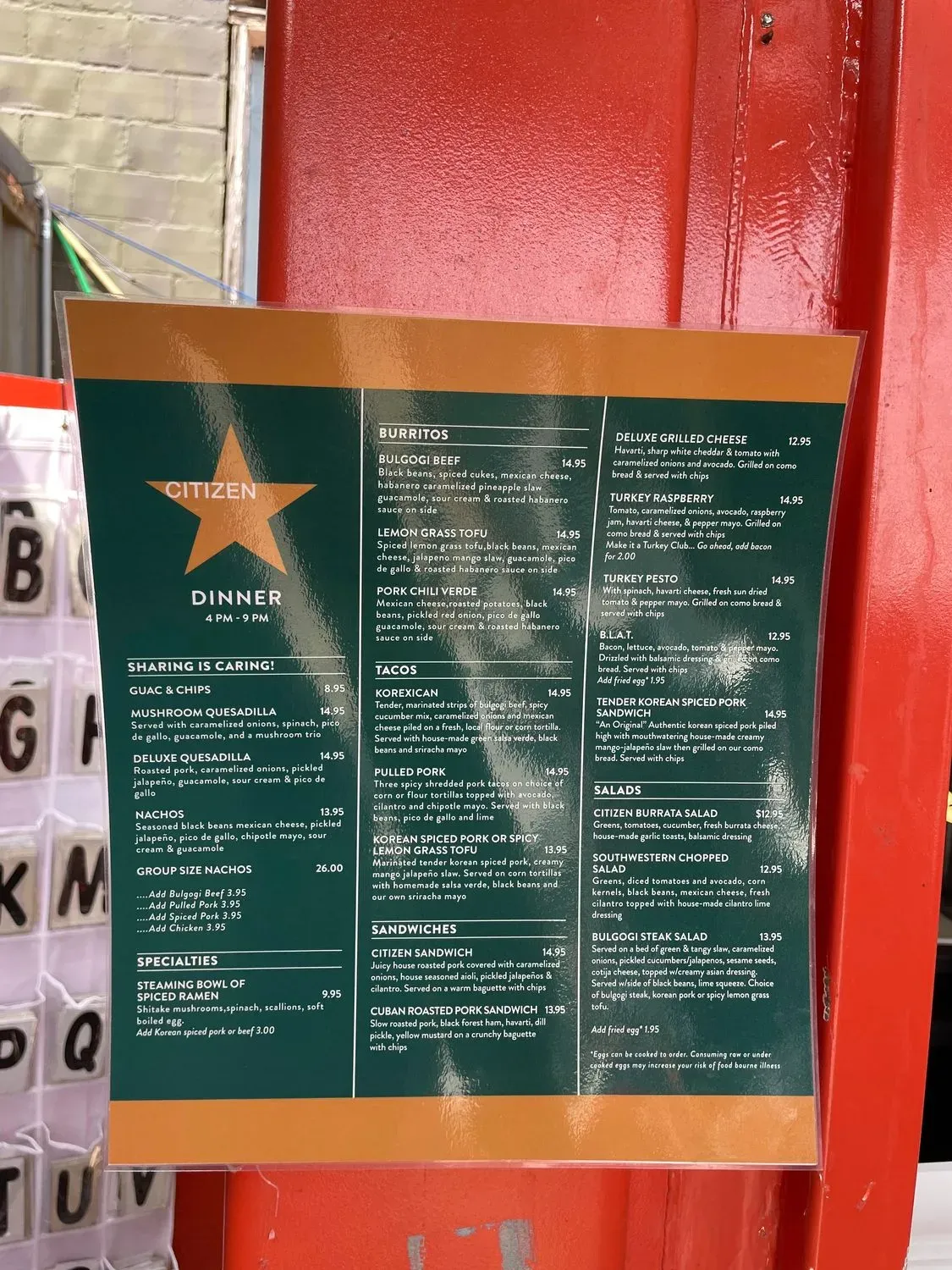 Menu 3