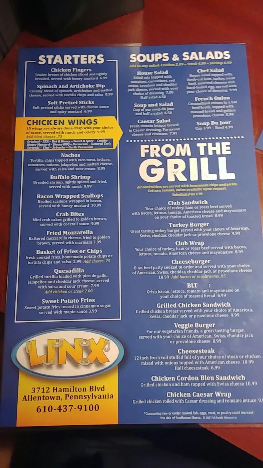 Menu 6