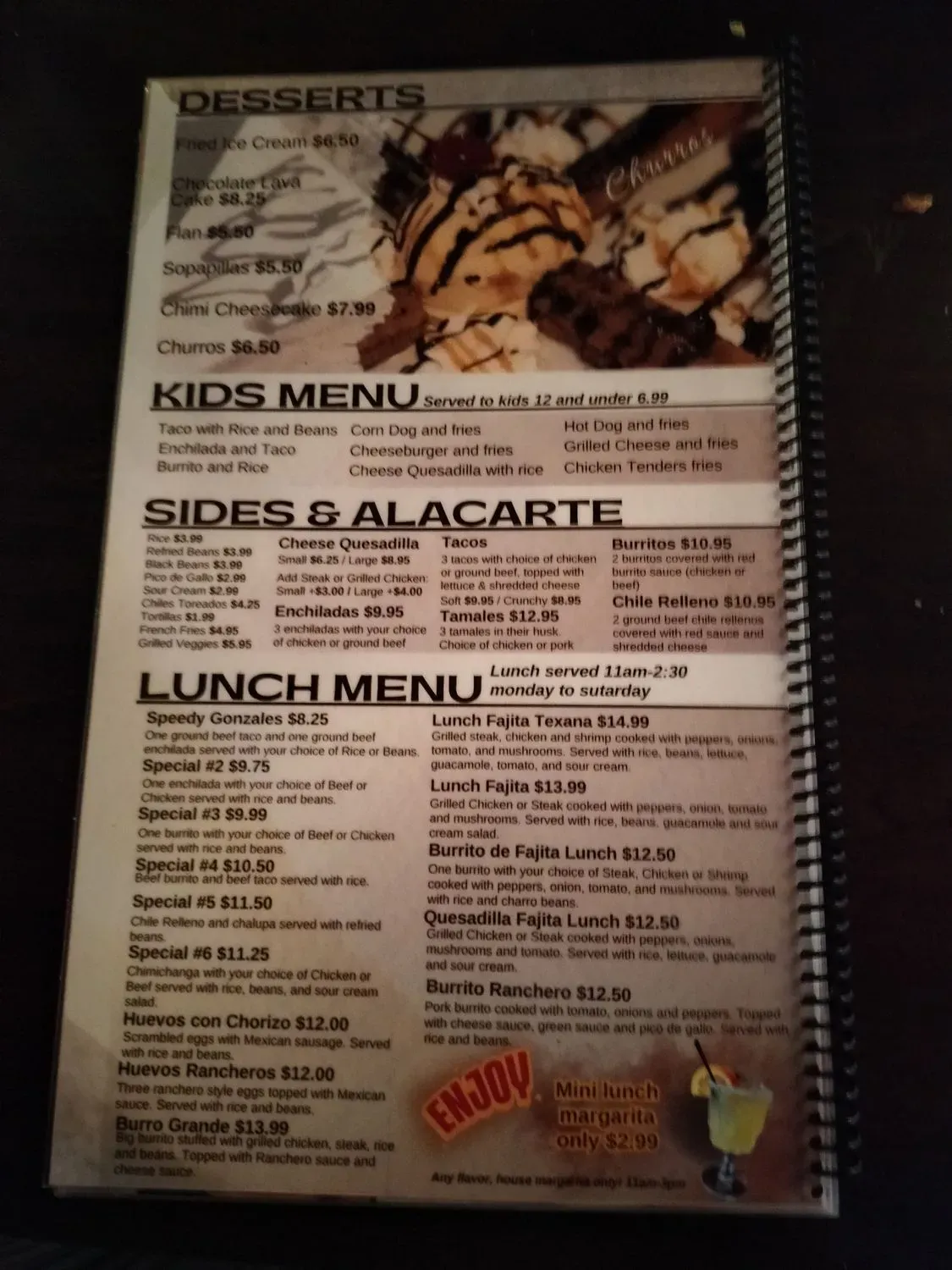 Menu 4