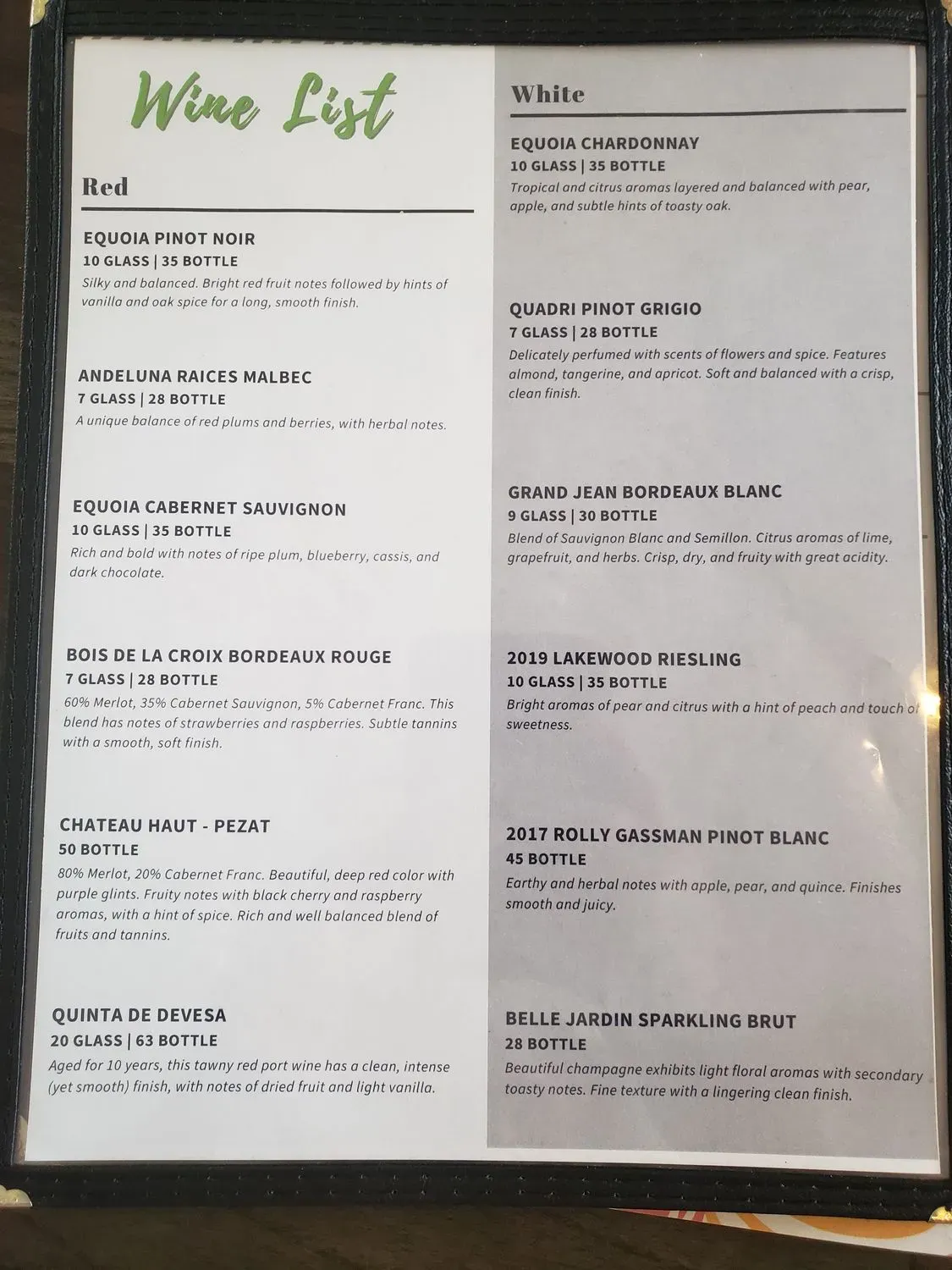 Menu 3