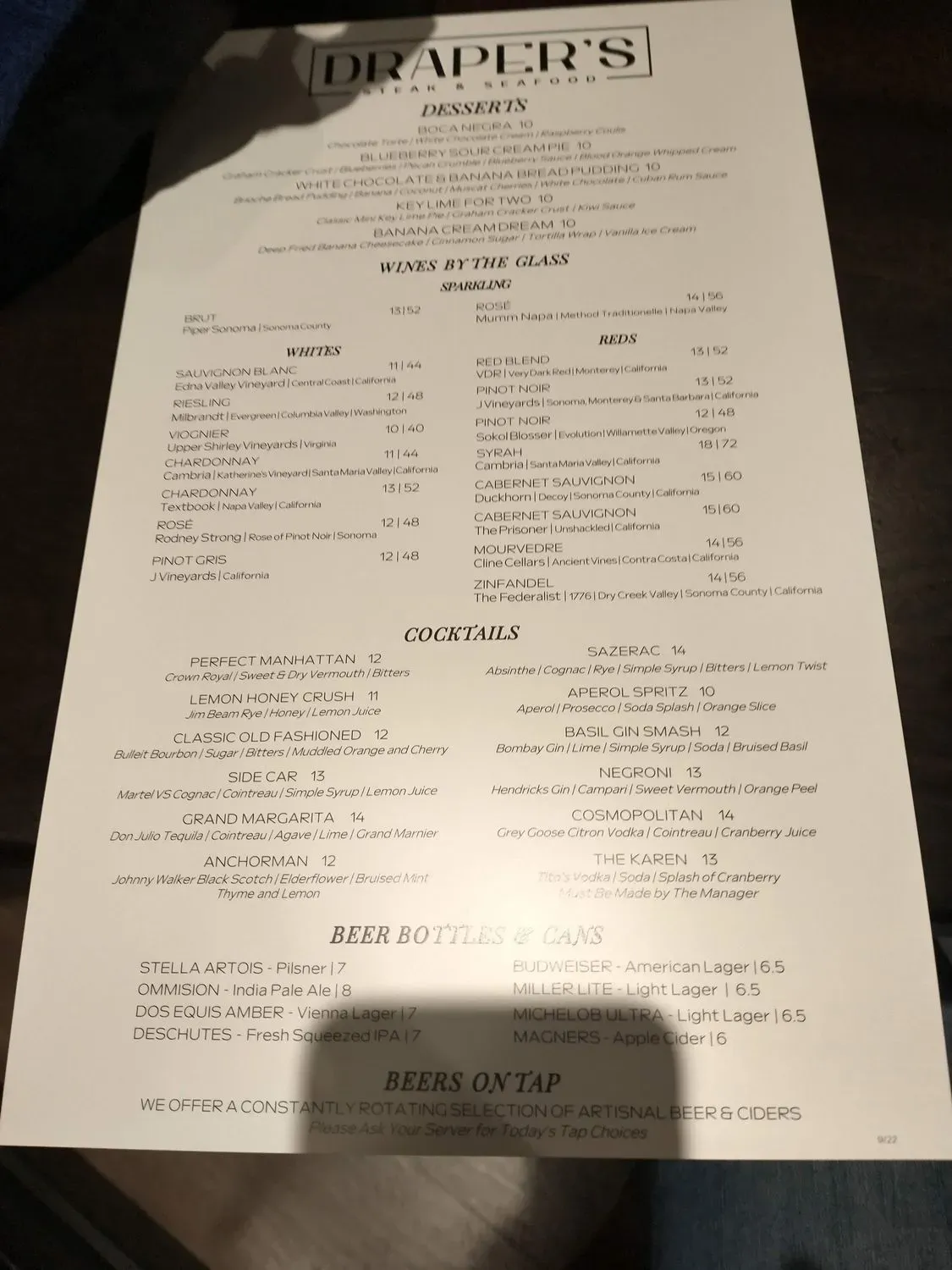 Menu 6