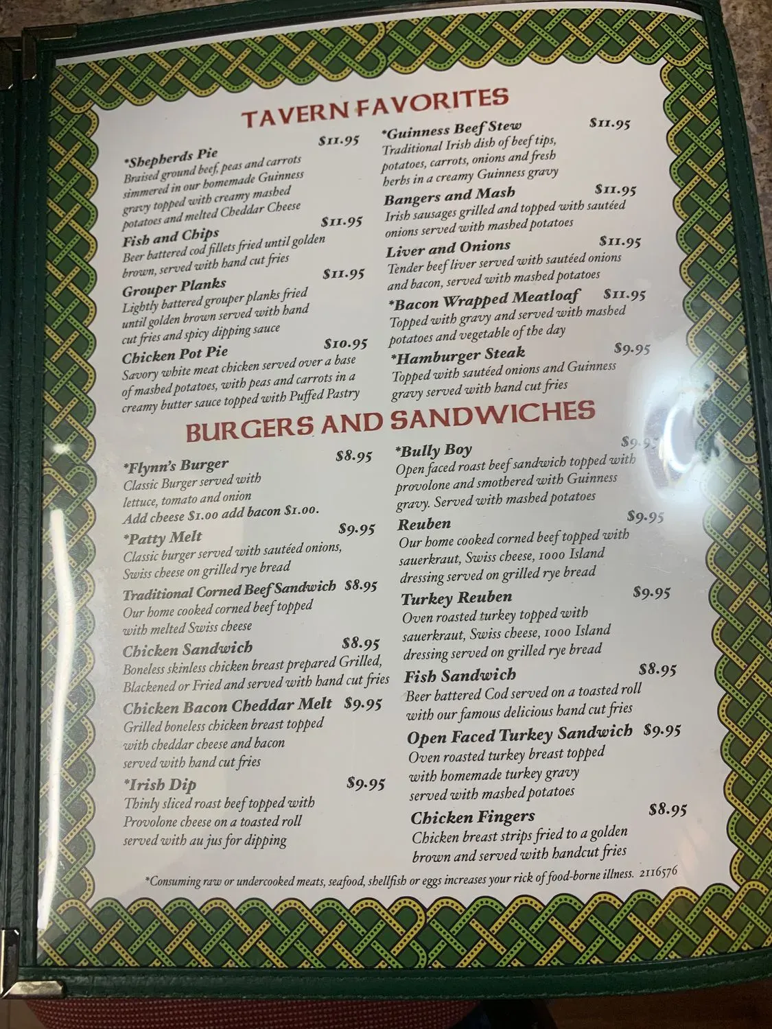 Menu 6